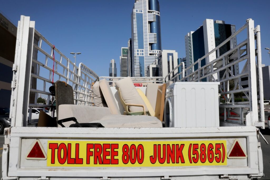How junk removal services works in dubai uae